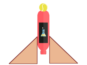 Kuvituskuva raketista.